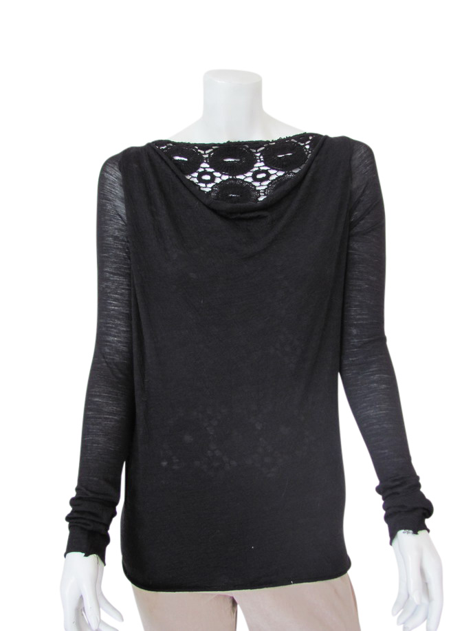 Nicolas & Mark Shawl Neck T-Shirt