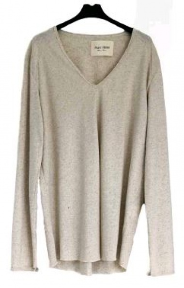 Marc Point T-shirt V m/L
