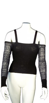 Angelos-Frentzos Long sleeves sweater with straps