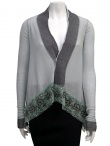 Angelos-Frentzos Cardigan with Embroidery