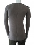 Rick Owens Roundnecked pullover with double sleeve