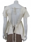 Norio Nakanishi Blusa in pelle