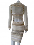 Clare Tough Knitted Dress with hole back