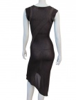 Nicolas & Mark Dress with ribbed inserts