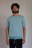 Alberto Incanuti T-shirt m/m con polsi in maglia