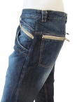 Nicolas & Mark Pantalone denim con zip