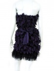 Angelos-Frentzos Degrade embroidered dress