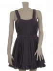 Angelos-Frentzos Accordeon pleated dress with shoulderstraps
