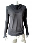 Nicolas & Mark T-shirt ribbed sleeves