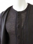 Nicolas & Mark cardigan with inserted t-shirt