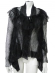 Angelos-Frentzos Jumper with lace waistcoat