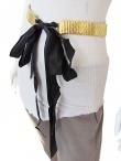 Angelos-Frentzos Metal meshes belt with tissue