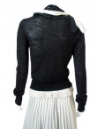 Angelos-Frentzos Vnecked jumper with embroideries