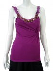 Angelos-Frentzos Top with embroideries