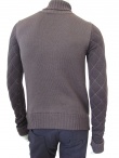 Alberto Incanuti Quilted Turtleneck Sweater