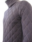 Alberto Incanuti Quilted Turtleneck Sweater