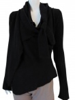 Angelos-Frentzos Knotted jacket on the neck