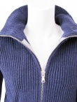 T-skin Cardigan con Zip