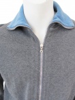 T-skin Sweatshirt with zipper