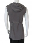 Lumen et umbra Gilet con Cappuccio