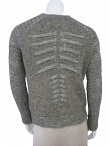 Domingo Rodriguez Roundnecked jumper with pies on the sleeves
