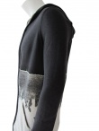 Nicolas & Mark Cardigan con Cappuccio e zip