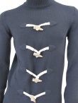 Giulio Bondi Turtleneck Sweater with Toggle Fastening