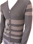 Giulio Bondi Striped Cardigan 