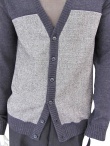 Giulio Bondi Cardigan with Grisaille