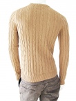 T-Shirt Cardigan con trecce