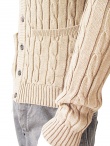 T-Shirt Cardigan with braids 