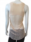 Nicolas & Mark Openworked tank top