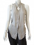 Nicolas & Mark Sleeveless "kimono" shirt