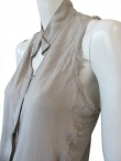 Nicolas & Mark Sleeveless "kimono" shirt