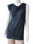 Nicolas & Mark Drapped sleeveless t-shirt 