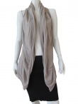 Delphine Wilson Cardigan smanicato a sciarpa