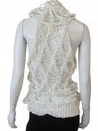 Delphine Wilson Frayed diamonds tank top