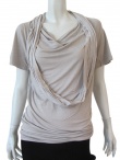 Delphine Wilson Ring collar t-shirt