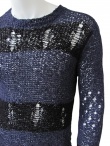 Vic-Torian Striped sweater