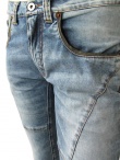 Vic-Torian Jeans con cuciture decorative