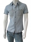 Vic-Torian Camicia di jeans