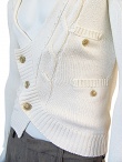 Nicolas & Mark Gilet asimmetrica