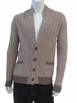 Nicolas & Mark Cardigan con trecce