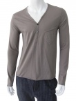 Nicolas & Mark Henley t-shirt with breast pocket