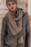 Nicolas & Mark Cable Knit Scarf