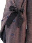 Volod'ja Overcoat with Lateral Bow