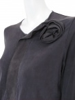 Nicolas & Mark Cardigan with leather rose