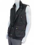 Nicolas & Mark Waistcoat with leather details