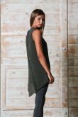 Nicolas & Mark Sleeveless top with criss-crossed back