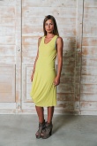 Nicolas & Mark Two-toned trimmed  dress 